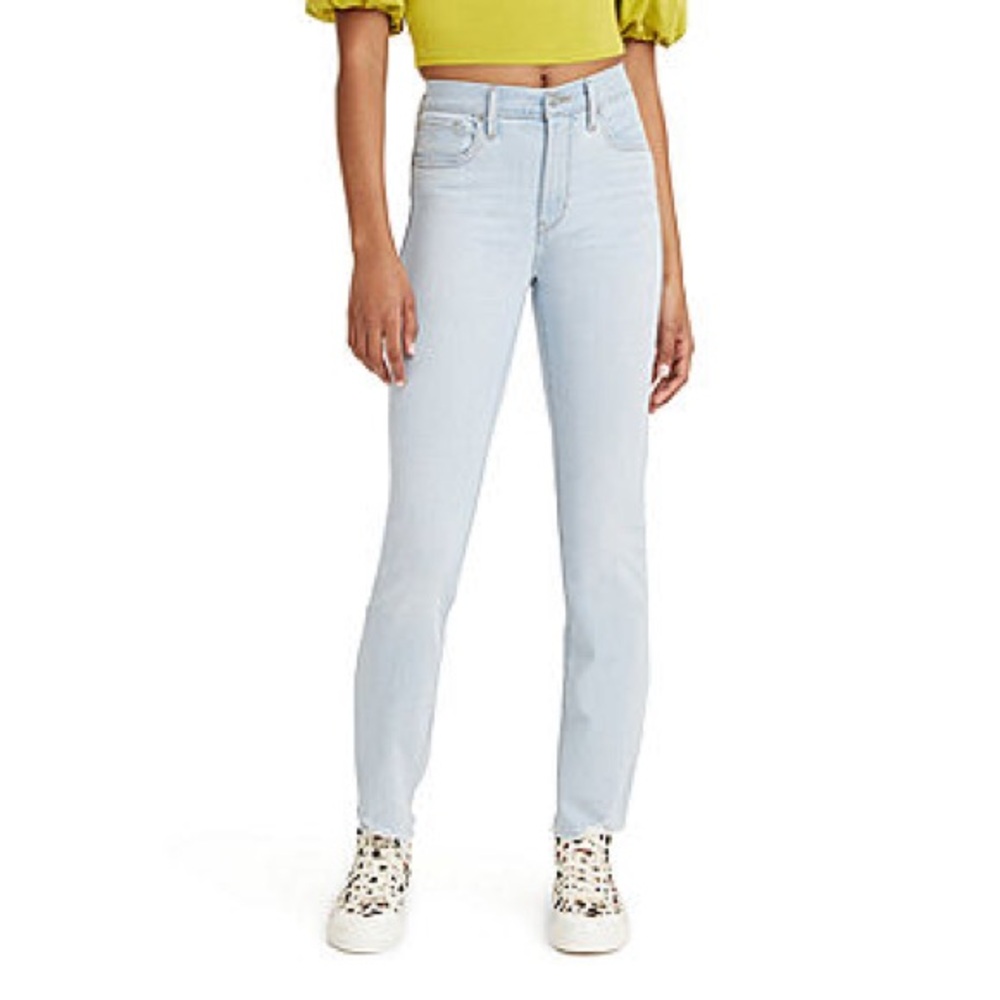 Levi's Womens High Rise 724 Straight Leg Jean SZ 30